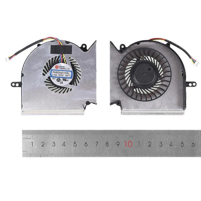 Ventilador Cpu Para Portátil Msi Ge75 Gp75 Gl75 We75 Vr Ms 17e2 Ms 17e4 Ms 17e5 Ms 17e7