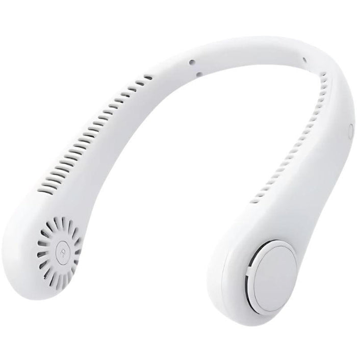Ventilador De Cuello Silencioso Con 3 Velocidades 1800 Mah Usb Recargable