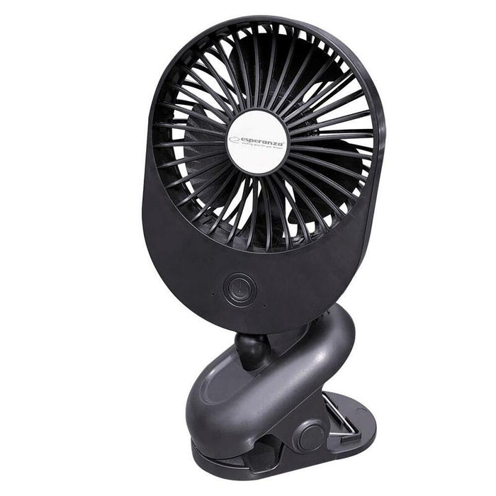 Ventilador  Esperanza Ehf103k Usb Compacto, Negro