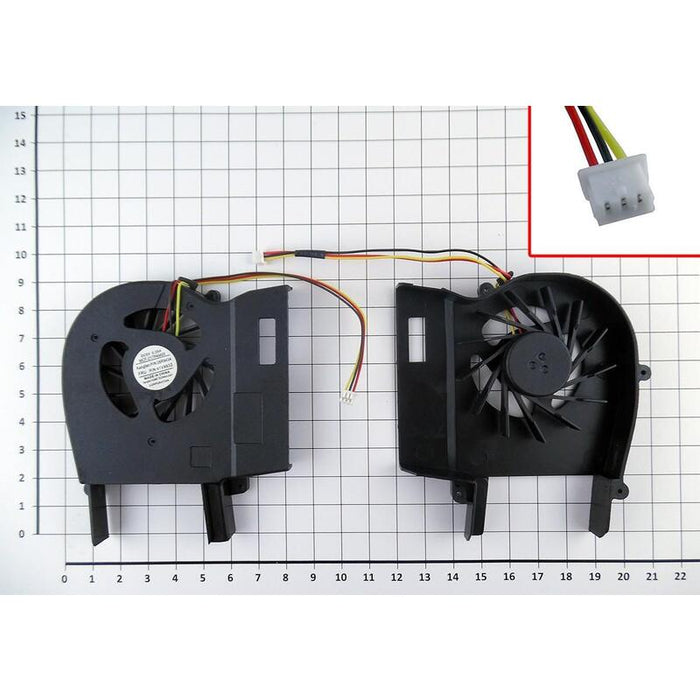Ventilador Fan Cpu Para Portátil Sony Vgn-Cs11zr , Vgn-Cs16z, Vgn-Cs21s