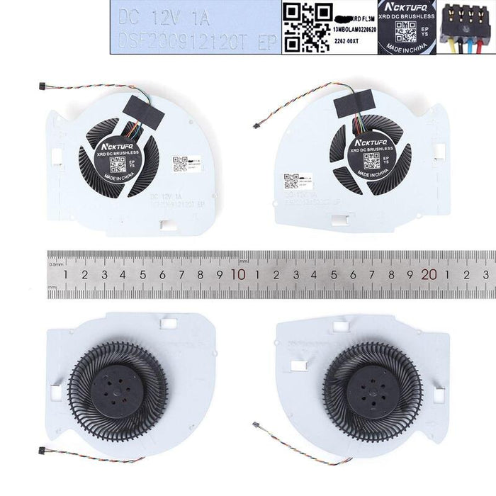 Ventilador Para Computadora Portátil Asus Rog Zephyrus M Gm501 Gm501gsl+R, Copia Alta