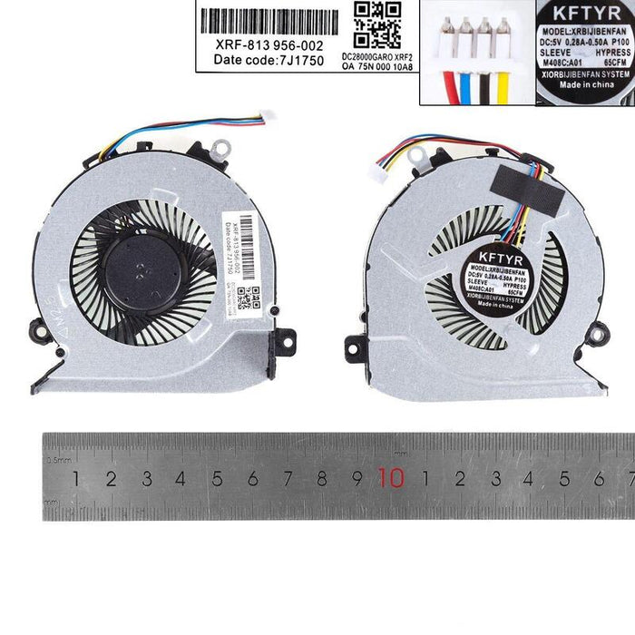 Ventilador Para Computadora Portátil Hp 14 Ab Copia Alta Tpn Q158