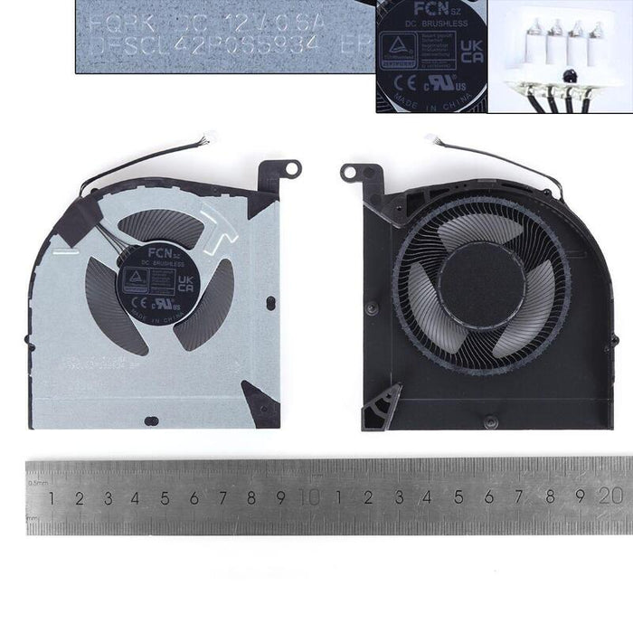 Ventilador Para Computadora Portátil Lenovo Loq 15irh8 Geekpro G5000 Irh8 12vgpu,Org