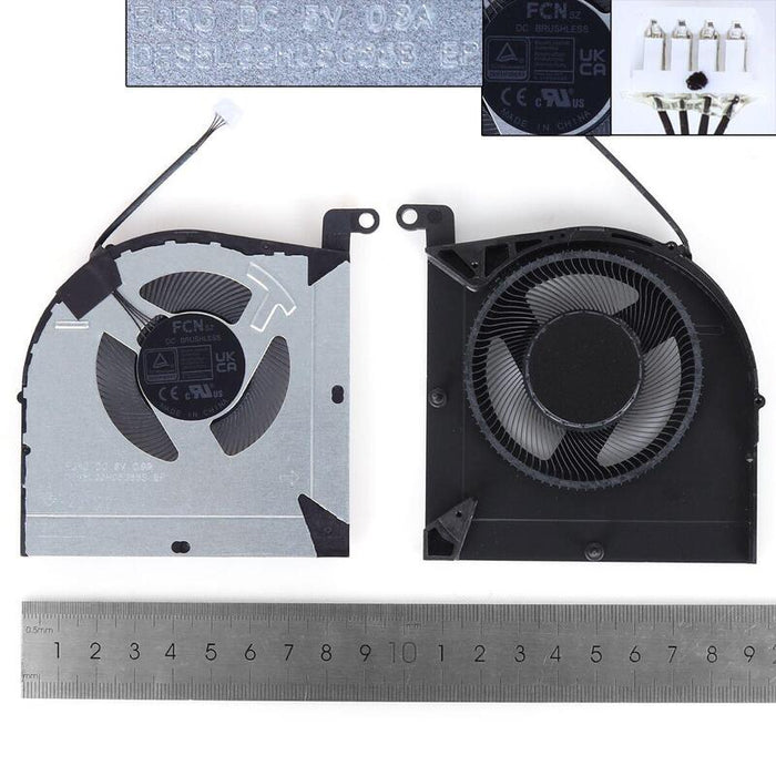 Ventilador Para Computadora Portátil Lenovo Loq 15irh8 Geekpro G5000 Irh8 5vgpuorg