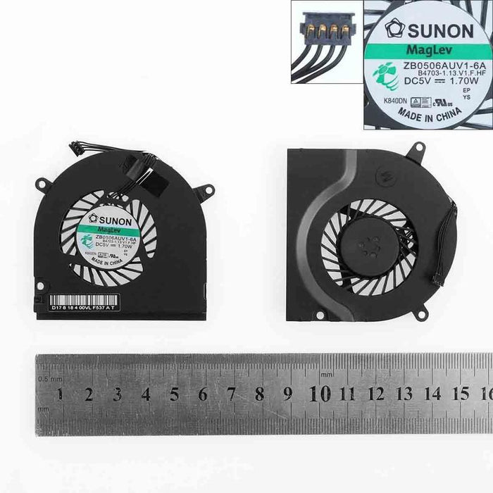 Ventilador Para Portátil Apple Macbook Pro A1278 13" Unibody Gc057514vh-A Zb0506auv1-6a