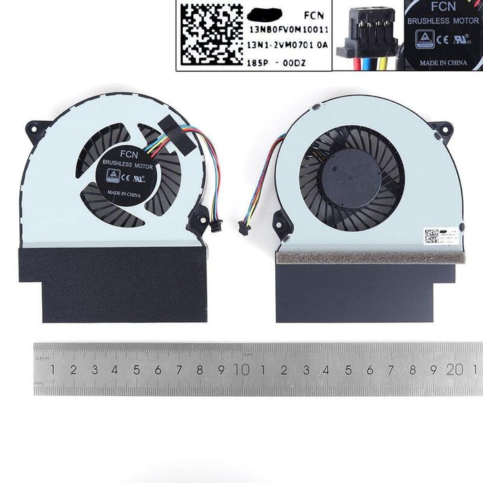 Ventilador Para Portátil Asus Rog Strix S7z S7zc Gl702zc