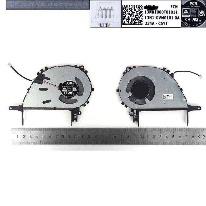 Ventilador Para Portátil Asus Vivobook 14 X1404 Fq13 Org