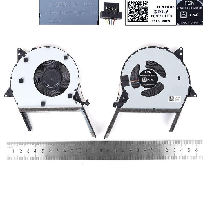 Ventilador Para Portátil Asus X570u X570l X570ud K570 K570u Yx570 X570zd X570dorg