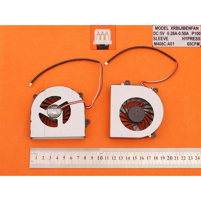 Ventilador Para Portátil Clevo W150er W350 W370et W370/Hasee K590s K660e K650c Oem N/A