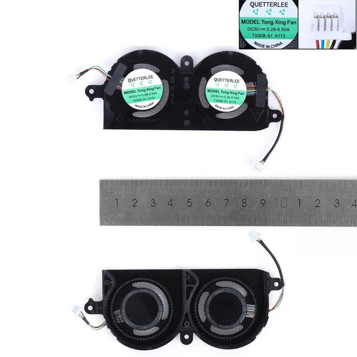Ventilador Para Portátil Dell Xps 13 9370 9380 9390 P82g 9305oem 0980wh