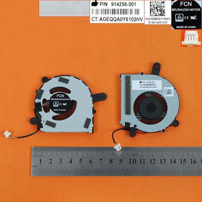 Ventilador Para Portátil Hp Assy Hdd Ent 17 Dfs150305bd0t 023.10086.0001 914256-001