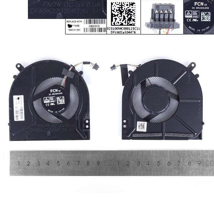 Ventilador Para Portátil Hp Pavilion X360 15 Er 15t Er 15 Er0056cl (Original)