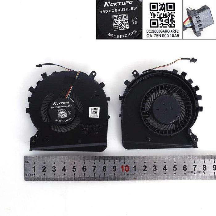 Ventilador Para Portátil Hp Tpn C141 15 Dkgpu Copia Alta