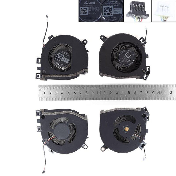 Ventilador Para Portátil Hp Zbook Fury 16 G9 G10 L+R,Org