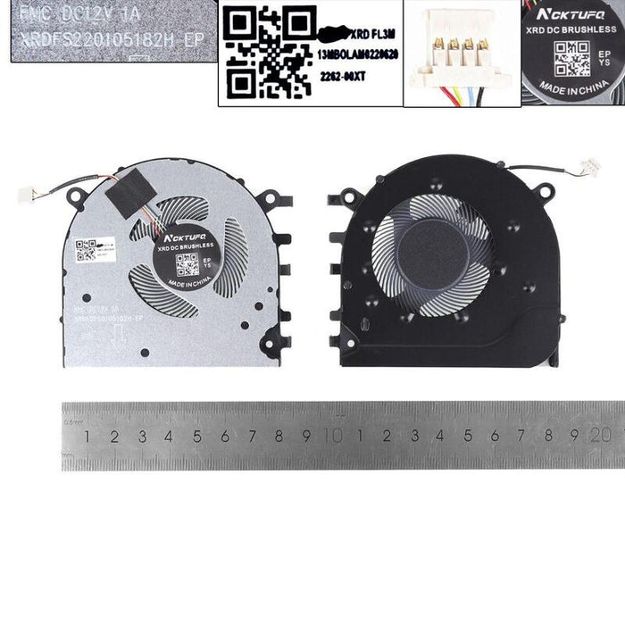 Ventilador Para Portátil Lenovo Pro 16 Yoga 16s 12v 2021 2022 Cpu,Copia Alta