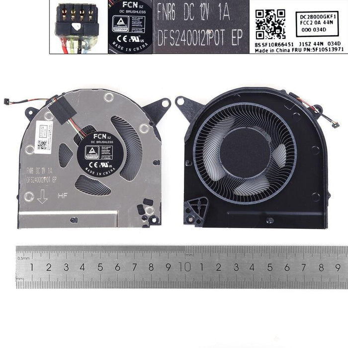Ventilador Para Portátil Lenovo R9000x S7 15ach6 S7 15imh05 2021 12vgpu,Org