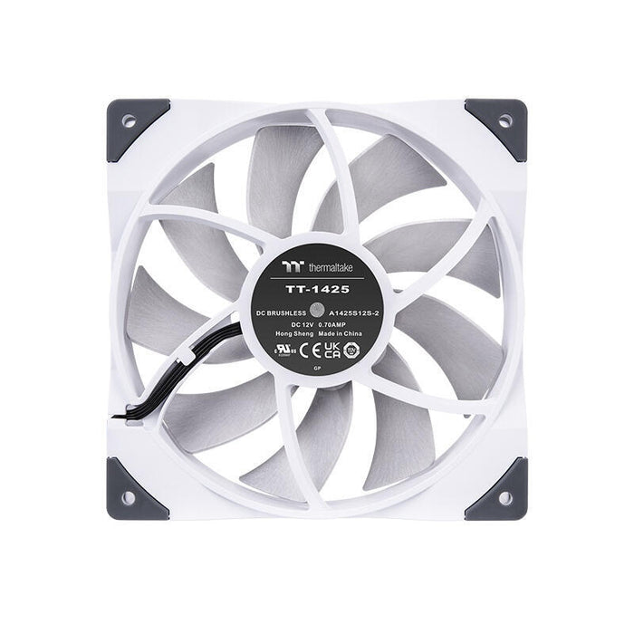 Ventilador Thermaltake Toughfan 14 White 140x140x25 Cl-F118-Pl14wt-A