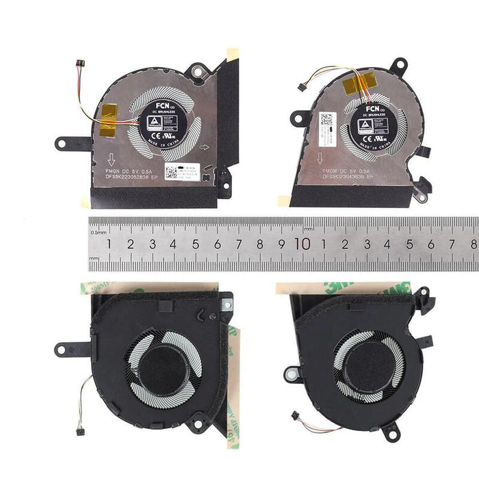 Ventiladores Cpu + Gpu Para Portátil Asus Gv301qh