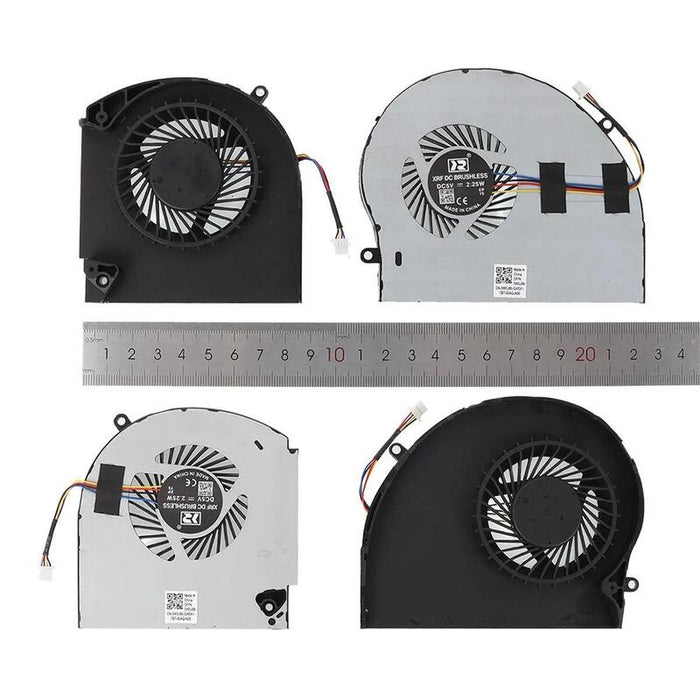 Ventiladores Cpu + Gpu Para Portátil Dell Alienware 17 R4 17 R5 P31e
