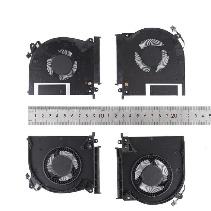 Ventiladores Cpu + Gpu Para Portátil Dell Alienware M15 R2 5v 2019