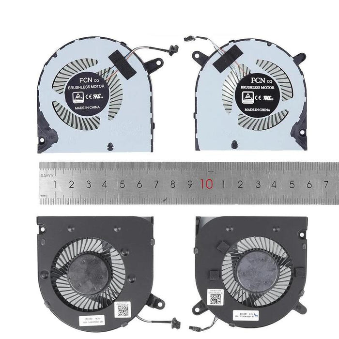 Ventiladores Cpu + Gpu Para Portátil Dell G3 3590 Special G3 3500