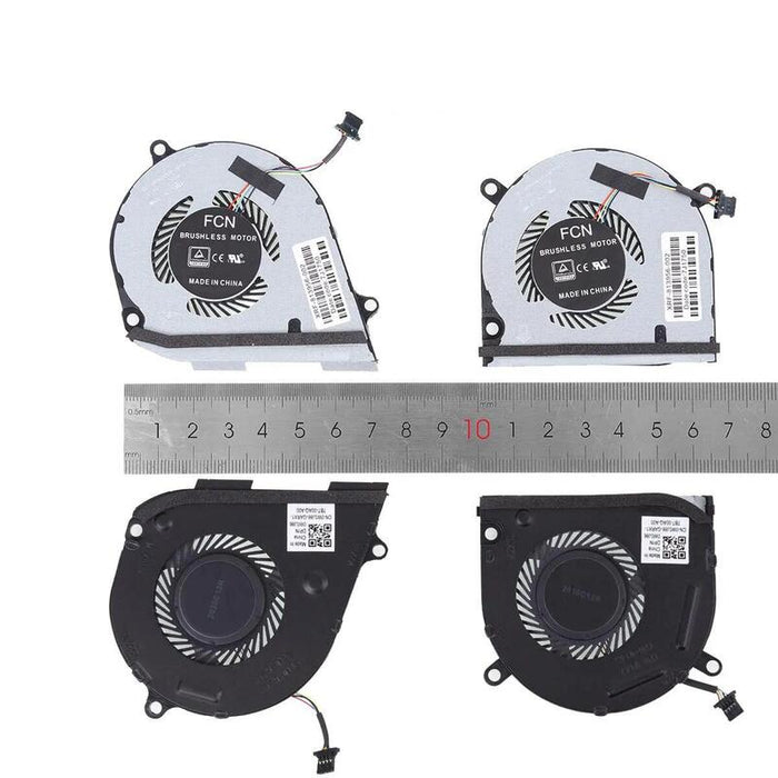 Ventiladores Cpu + Gpu Para Portátil Hp Envy X360 15 Ds Dr Tpn W142 W143