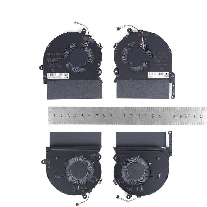 Ventiladores Cpu + Gpu Para Portátil Hp Spectre 15 Eb Tpn Q226