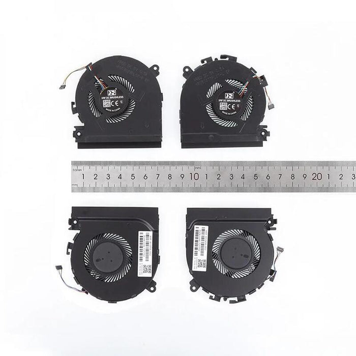 Ventiladores Cpu + Gpu Para Portátil Hp Spectre X360 15 Ch 15 Ch011dx