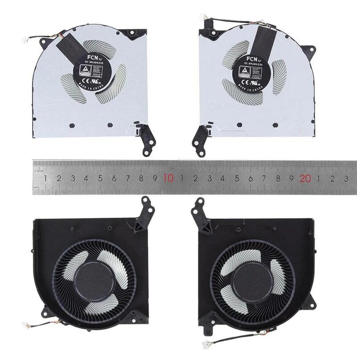 Ventiladores Cpu + Gpu Para Portátil Lenovo Legion Y7000 Y7000p R7000 R7000p 2021