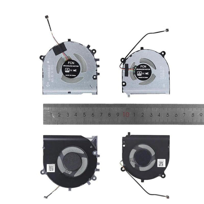 Ventiladores Cpu + Gpu Para Portátil Lenovo Thinkbook 14s Iwl K4 Iwl S540 14