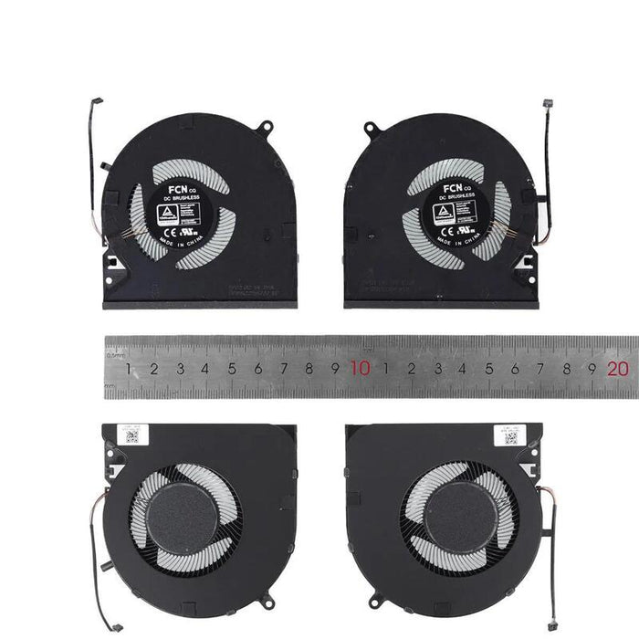 Ventiladores Cpu + Gpu Para Portátil Razer 2021 Rz09 0409 Rz09 0409be Rz09 0409ce Rz09 0409ae