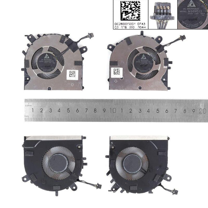 Ventiladores Para Portátil Lenovo Yoga Slim 7 Pro 14itl5 14arh5 14ach5 14ihu5 14ihu5 5f10s13924 Ns65c14 Ns65c13 20c14