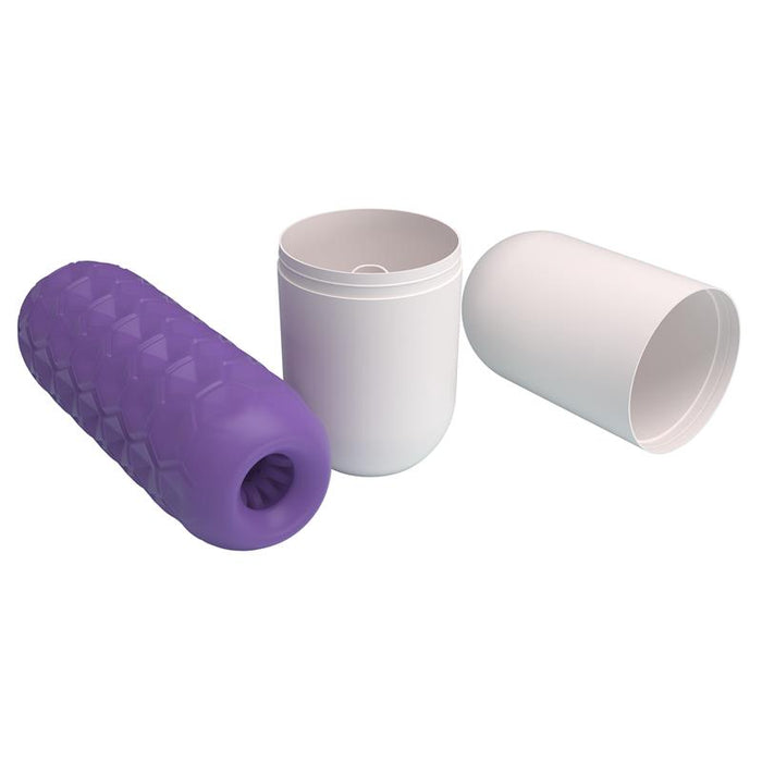 Pretty Love - Twin Balls Masturbador Masculino Morado