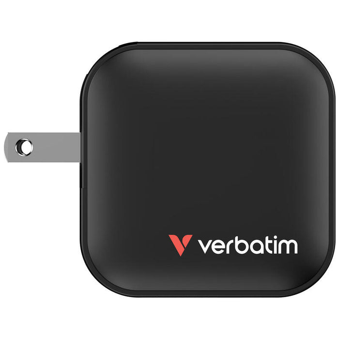 Verbatim Mini Gan Charger 70w 2xusb-C Pd, 1xusb-A Qc 3.0 32229