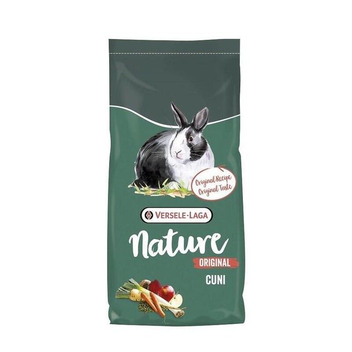Versele Laga Nature Original Cuni - Alimento Para Conejos Miniatura - 9 Kg