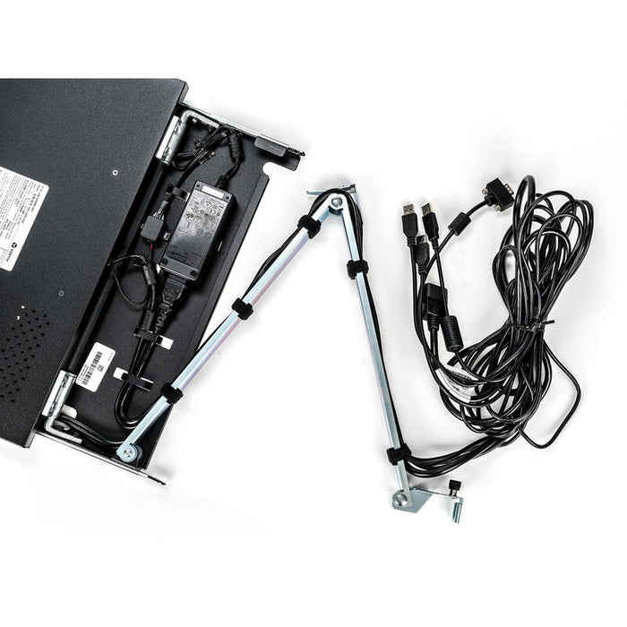 Vertiv Avocent Consola Lcd De Acceso Directo Al Rack De 19" Con Conmutador Kvm Autoview 2216 Digital O Analógico De 16 Puertos, Teclado Usb, Rak-Key Para Acceso Digital Y 16 Cables Mpuiq-Vmchs, Us Intl