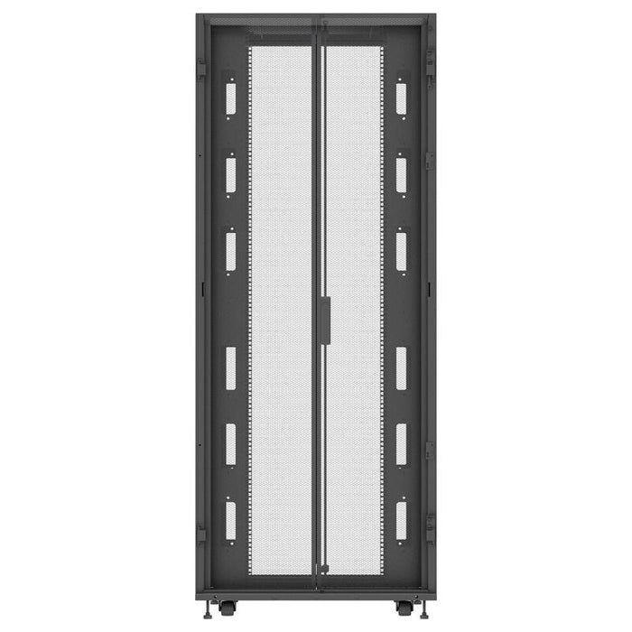 Vertiv Vr3150 Armario Rack 42u Rack O Bastidor Independiente Negro, Transparente