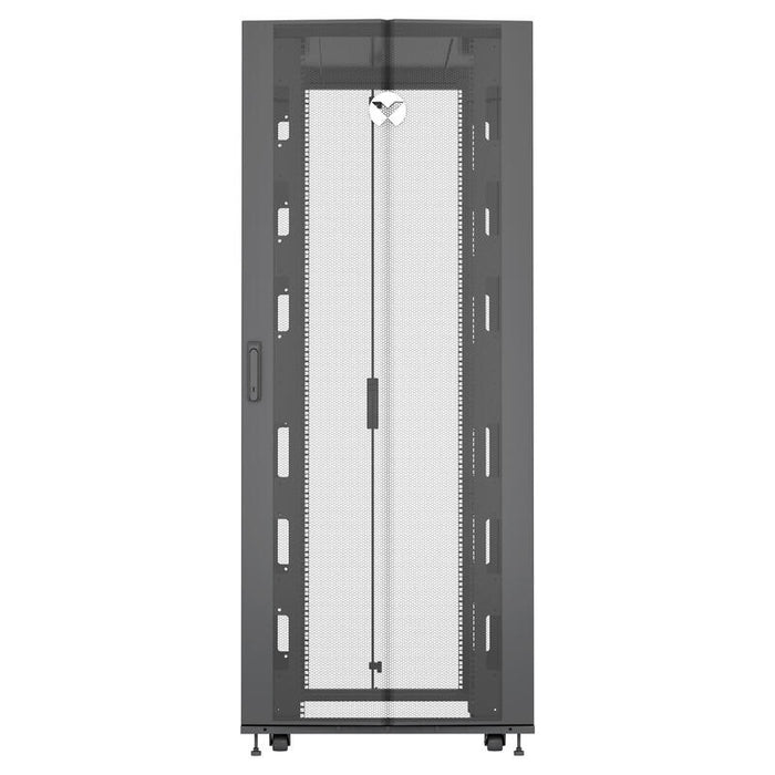 Vertiv Vr3150 Armario Rack 42u Rack O Bastidor Independiente Negro, Transparente