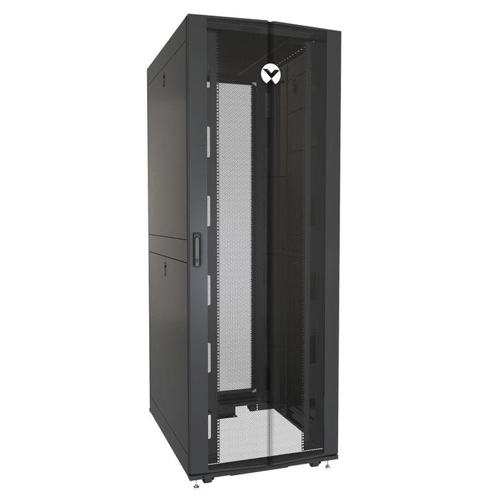 Vertiv Vr3157 Armario Rack 48u Rack O Bastidor Independiente Negro, Transparente