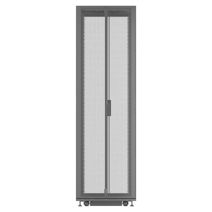 Vertiv Vr3300 Armario Rack 42u Rack O Bastidor Independiente Negro, Transparente