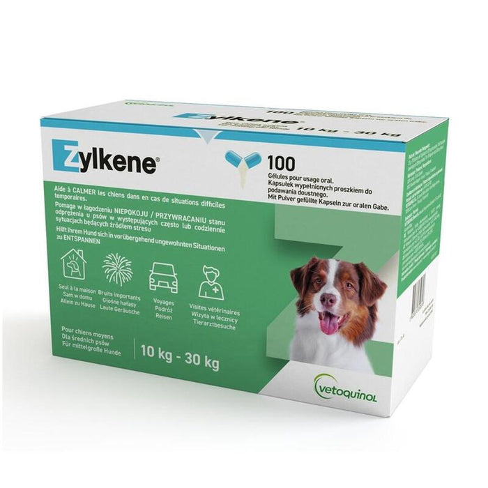 Vetoquinol Zylkene Tabletki Uspokajajace Para Perro I Kota 225mg 10tab