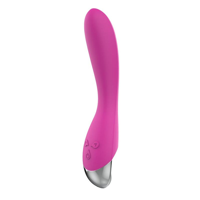 Vibrador 6 Funciones Usb Rosa