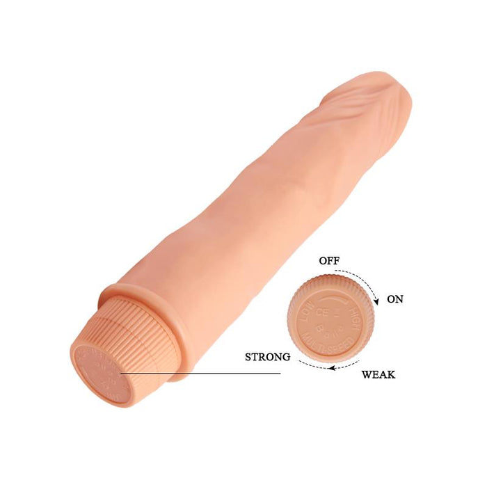 Vibrador Color Natural 21.5 Cm