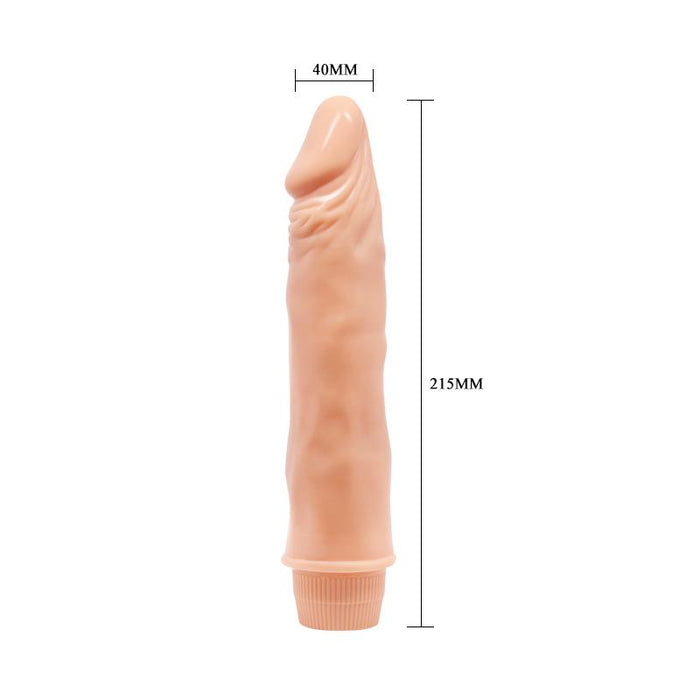 Vibrador Color Natural 21.5 Cm