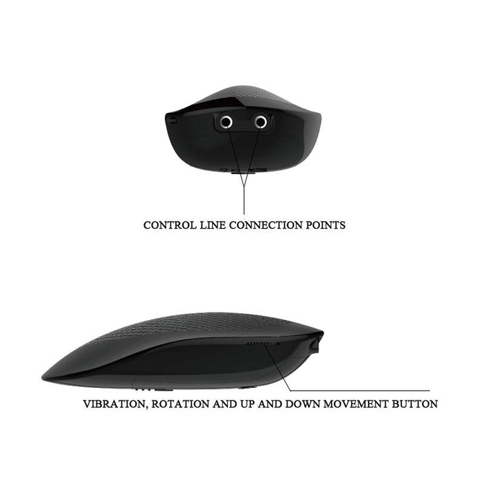 Vibrador Con Rotación Y Movimiento Telescópico Thunder Up