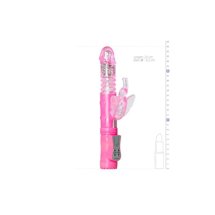 Vibrador De Conejito - Mariposa Rosa