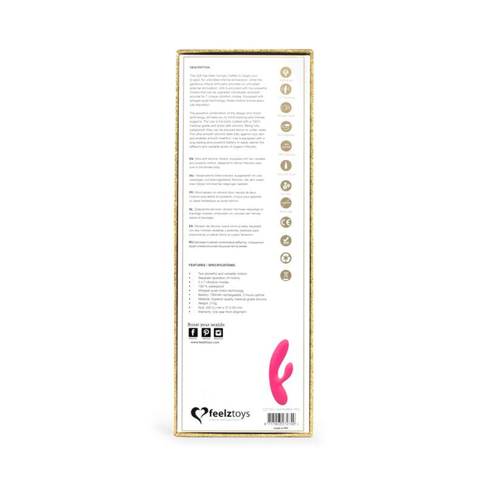 Vibrador Rabbit Lea 20 X 3.7 Cm