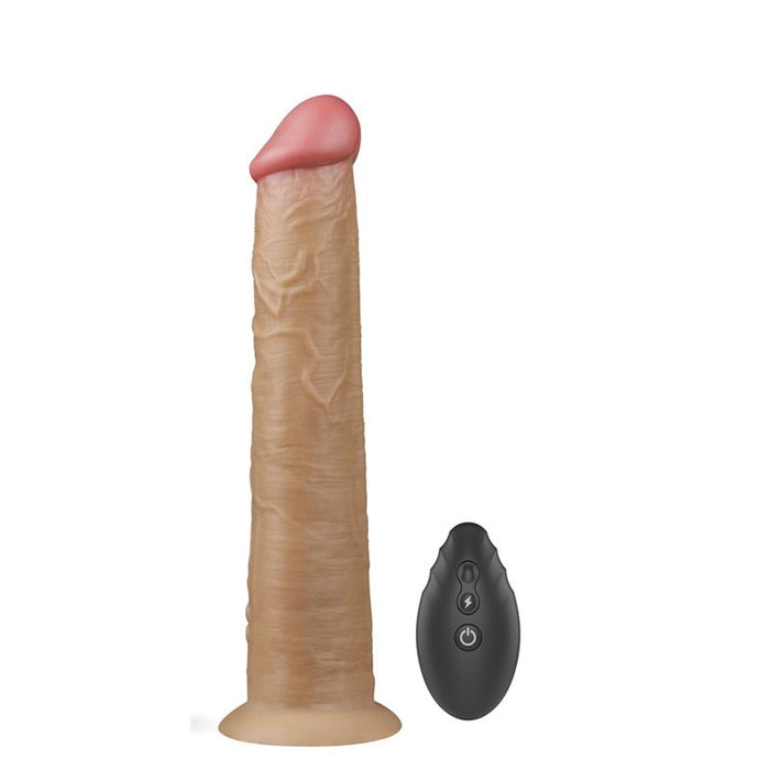 Vibrador Realista Con Rotación Doble Capa 10