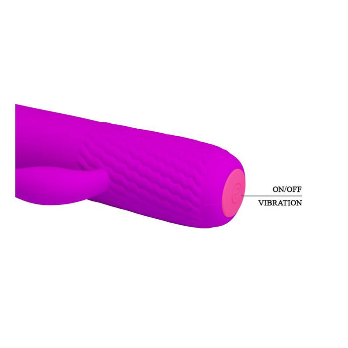 Vibrador Tim Usb Silicona Purpura