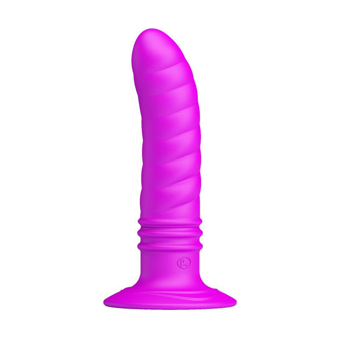 Vibrador Twist Plug Anal Púrpura